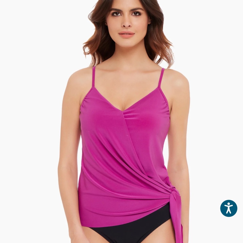 Magicsuit Solid Alex Underwire Tankini Swimsuit Top